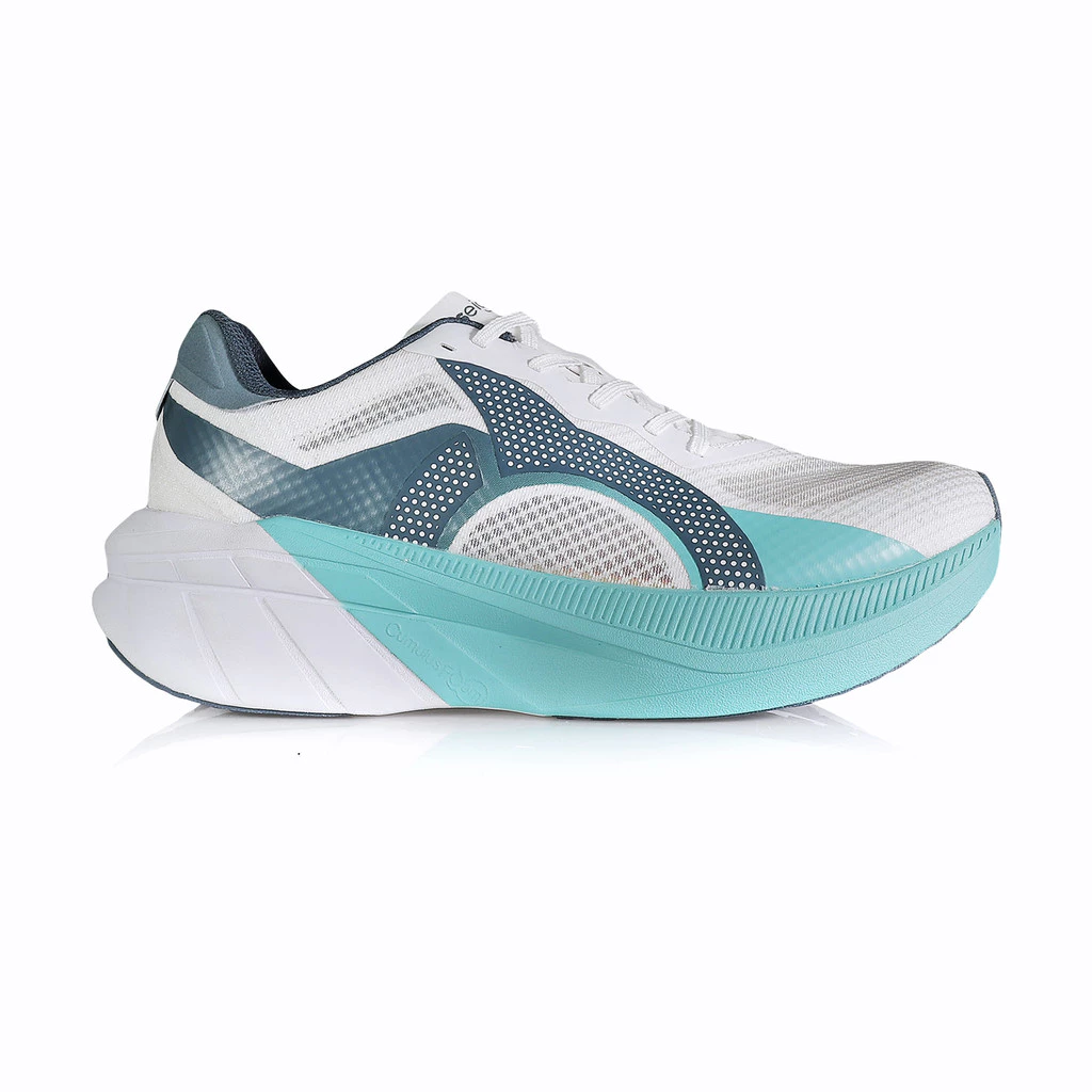 SEPATU RUNNING ORTUSEIGHT HYPERFUSE WHITE/AQUA RANK Sports