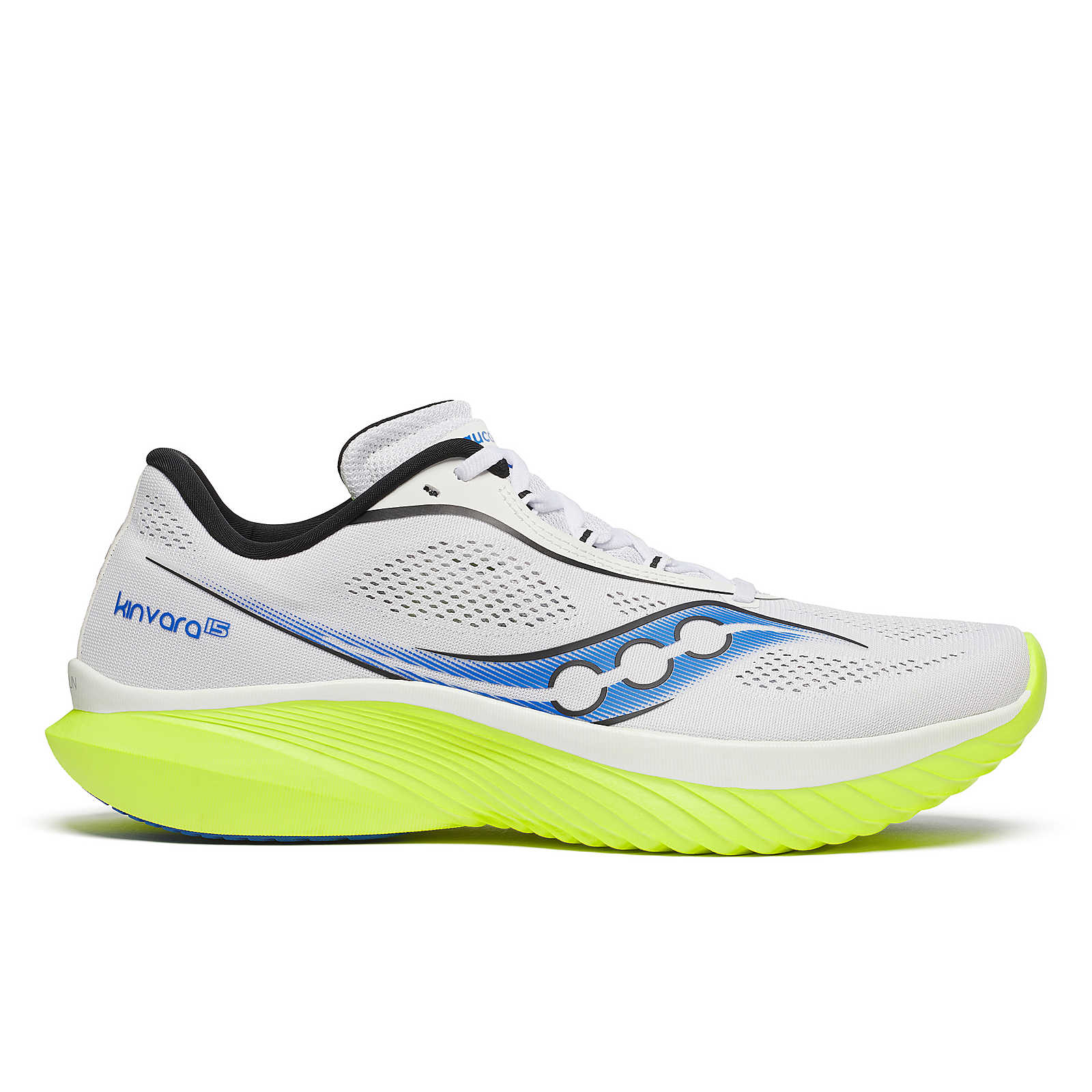 SEPATU RUNNING SAUCONY KINVARA 15 WHITE/CITRON RANK Sports
