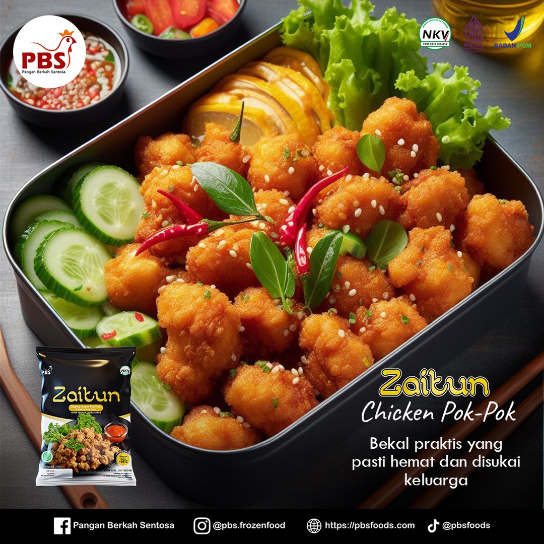 Zaitun Chicken Pok Pok 500 Gram Ayam Pok Pok