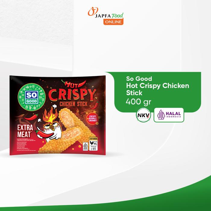 So Good Hot Crispy Chicken Stick 400 Gram