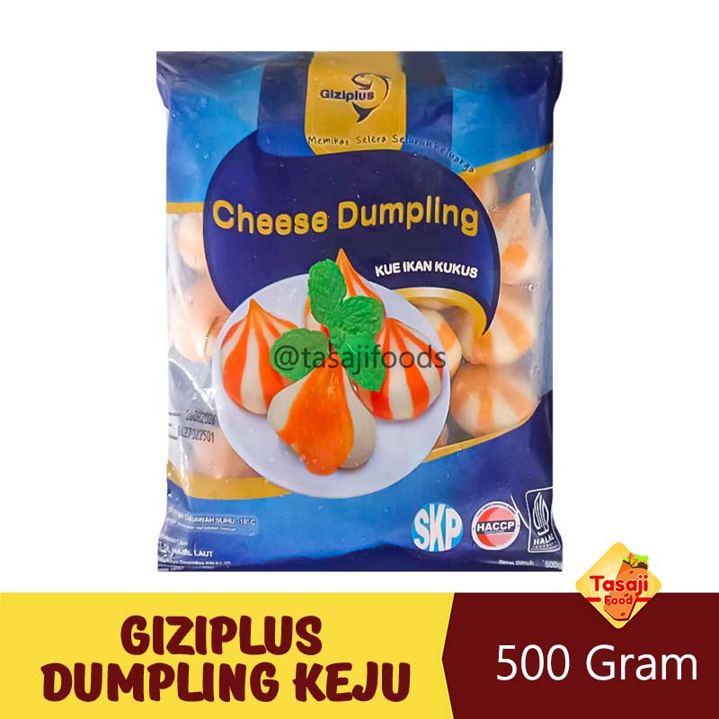 GiziPlus Dumpling Keju 500 Gram Olahan Ikan