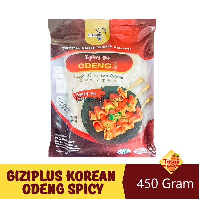 GiziPlus Korean Odeng Spicy 450 Gram Olahan Ikan