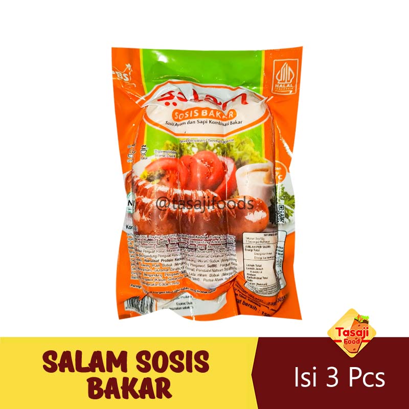 Salam Sosis Bakar Isi 3 Pcs 150 Gram