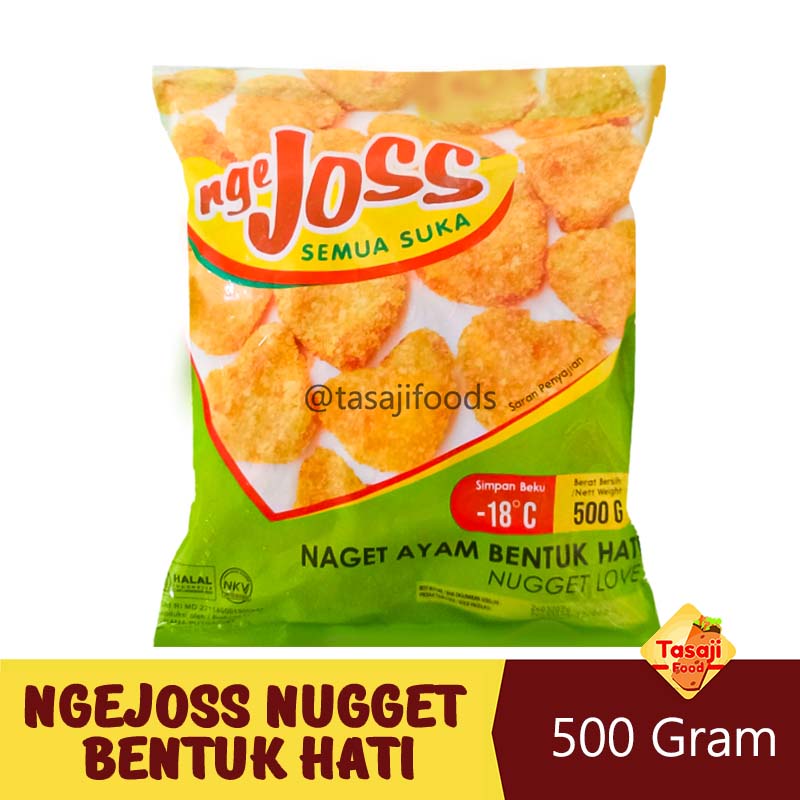 NgeJoss Nugget Ayam Bentuk Hati 500 Gram