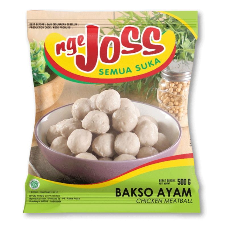 NgeJoss Bakso Ayam Mungil 500 Gram