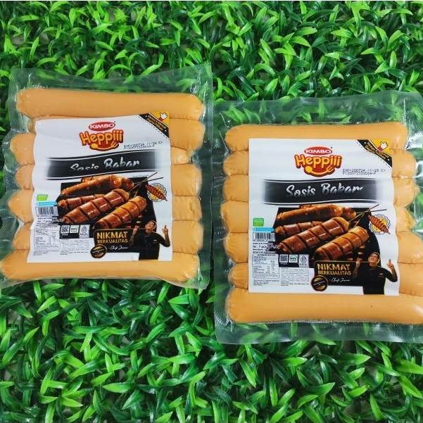 Kimbo Heppiii Sosis Bakar Jumbo Original Isi 7 Pcs