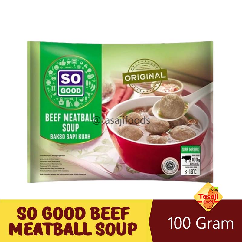 So Good Beef Meatball Soup 100gr Bakso Sapi Kuah