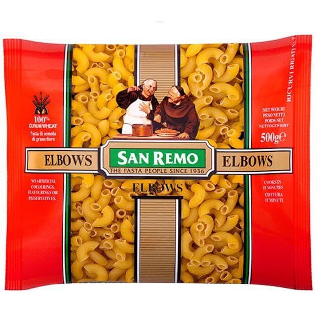 San Remo Pasta Elbow 500 Gram Makaroni