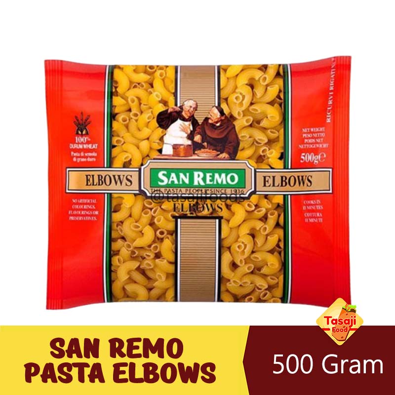 San Remo Pasta Elbow 500 Gram Makaroni
