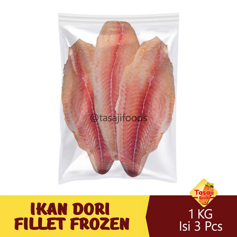 Ikan Dori Fillet Frozen Premium isi 3 Pcs 1 Kg