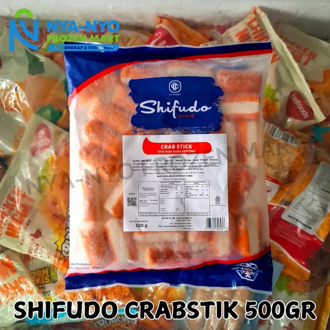 Shifudo Crab Stick 500 Gram Olahan ikan