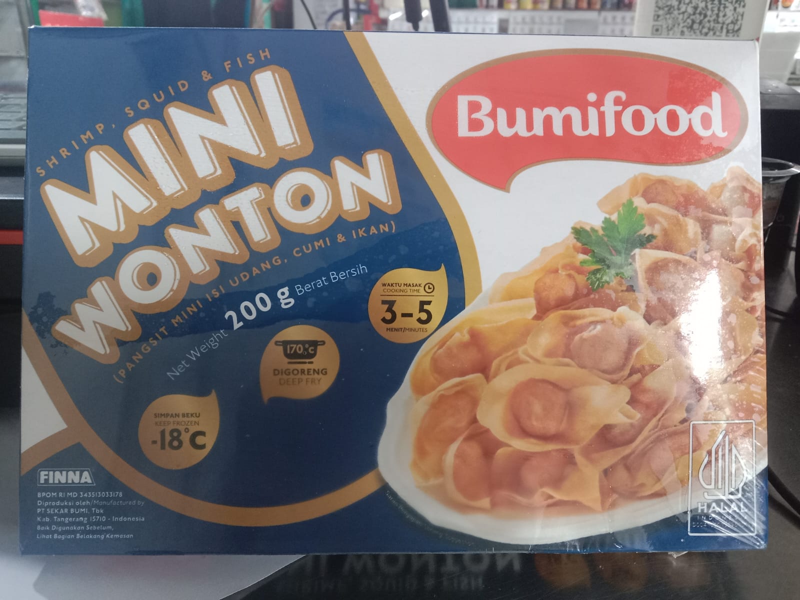 Bumifood Mini Wonton 200 Gram Pangsit Mini