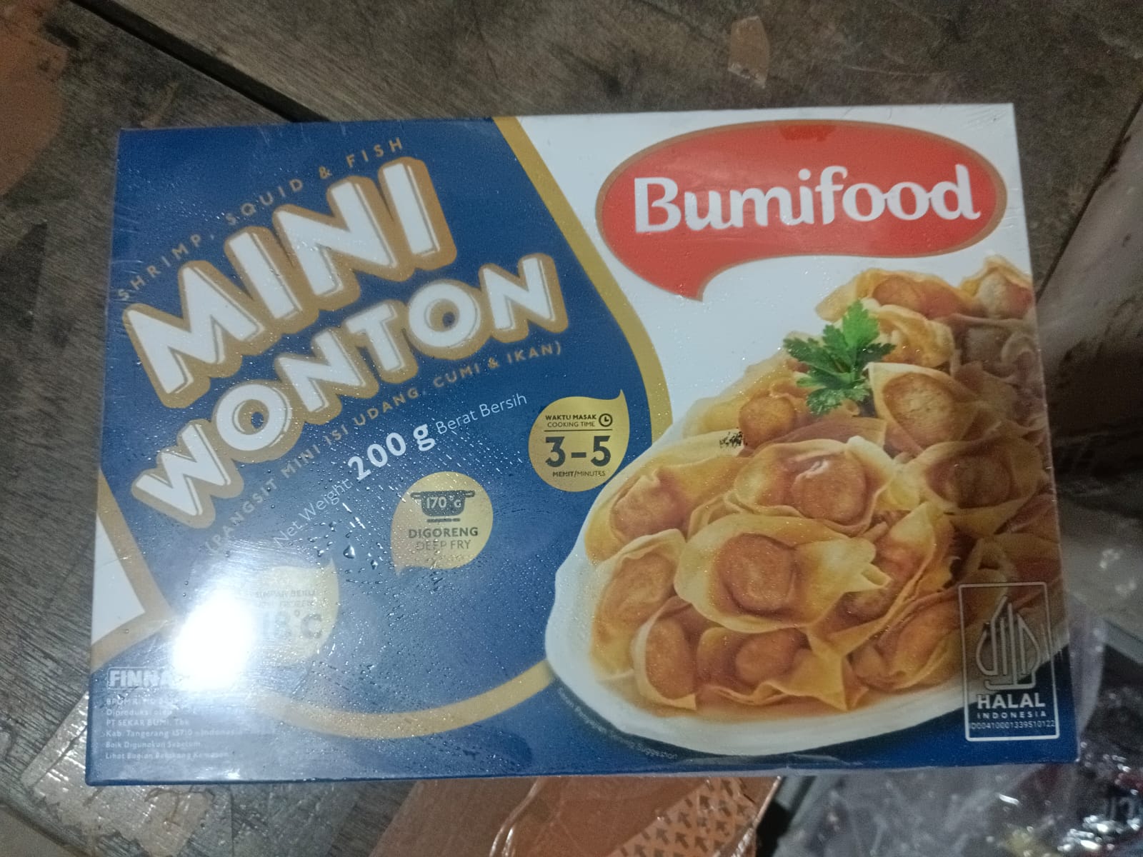 Bumifood Mini Wonton 200 Gram Pangsit Mini