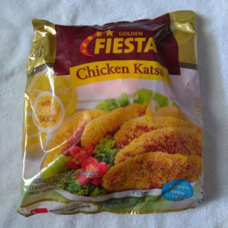 FIESTA Golden Chicken Katsu with Cheese Sauce 500 Gram