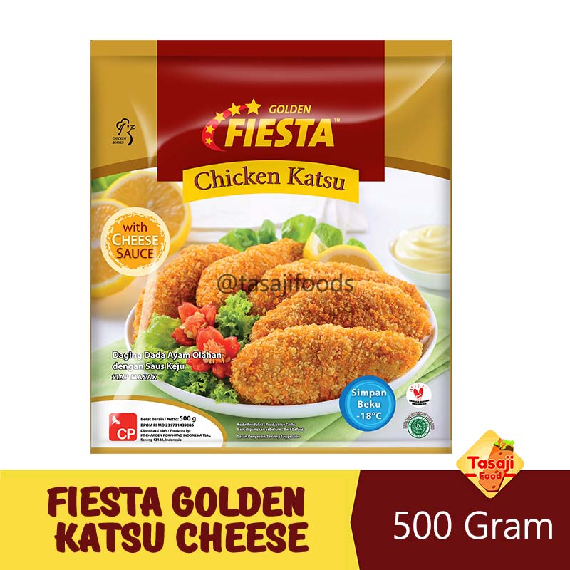FIESTA Golden Chicken Katsu with Cheese Sauce 500 Gram