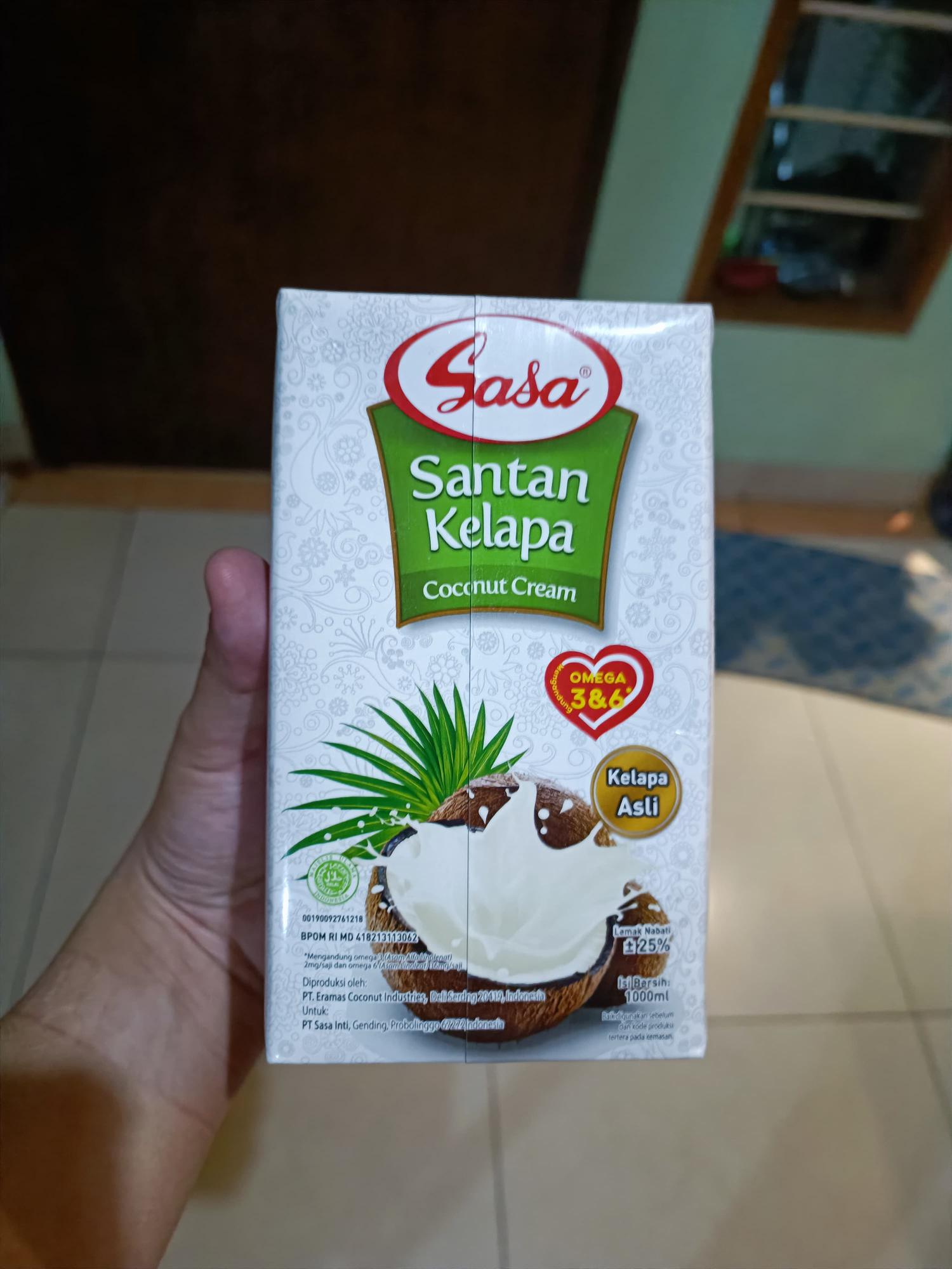 Sasa Santan Kelapa 1000 ML Coconut Cream