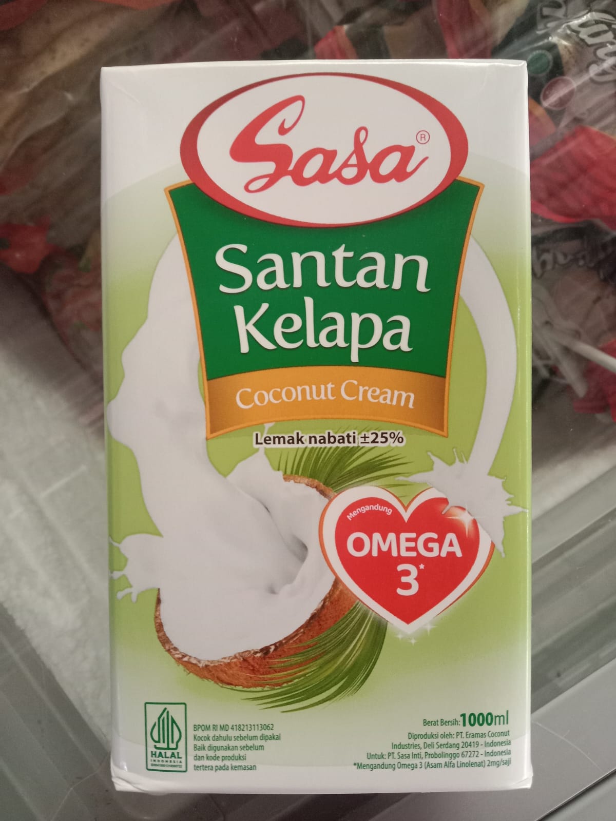 Sasa Santan Kelapa 1000 ML Coconut Cream