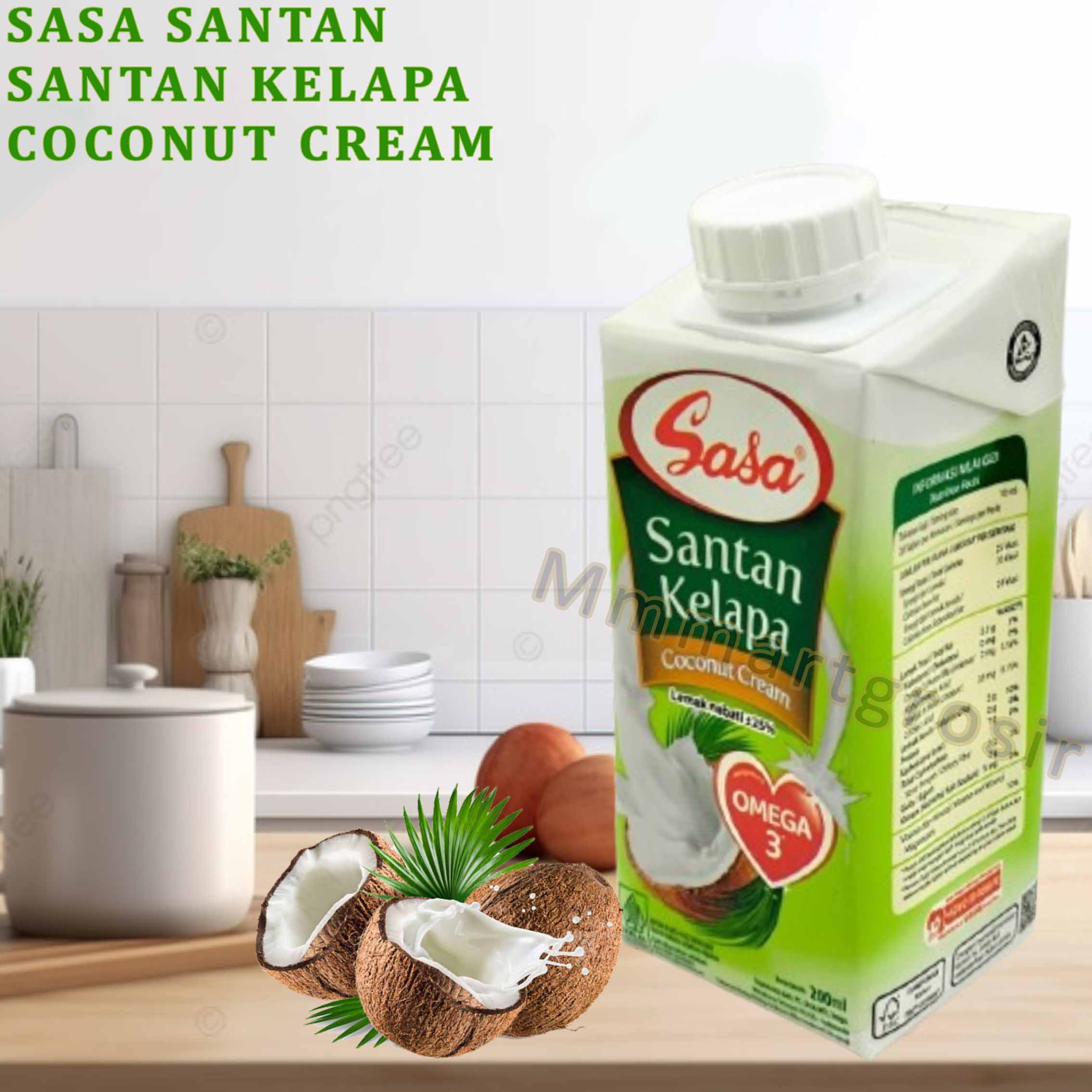 Sasa Santan Kelapa 200 ML Coconut Cream