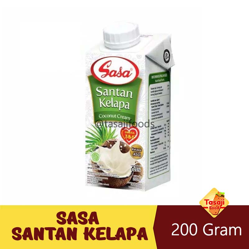 Sasa Santan Kelapa 200 ML Coconut Cream
