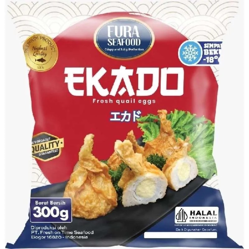 Fura Ekado Seafood 300 Gram Olahan Ikan