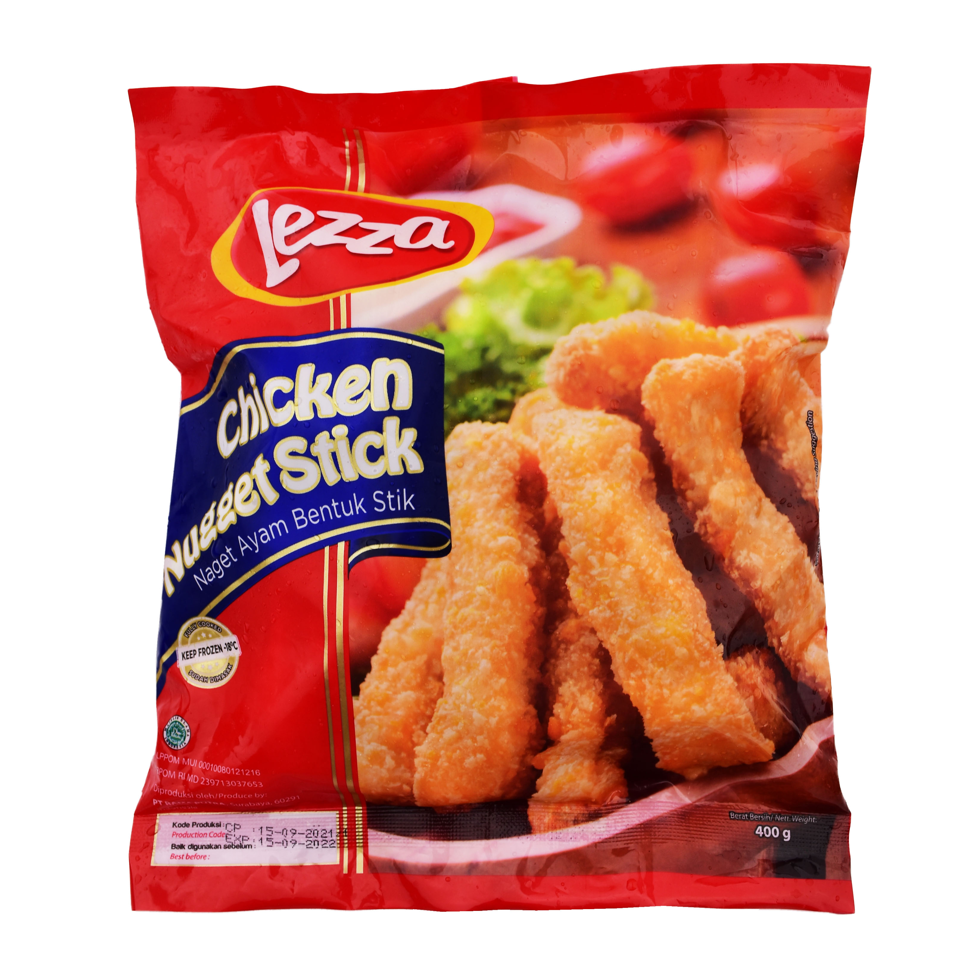 LEZZA Chicken Nugget Stick 400 Gram Nugget Stick