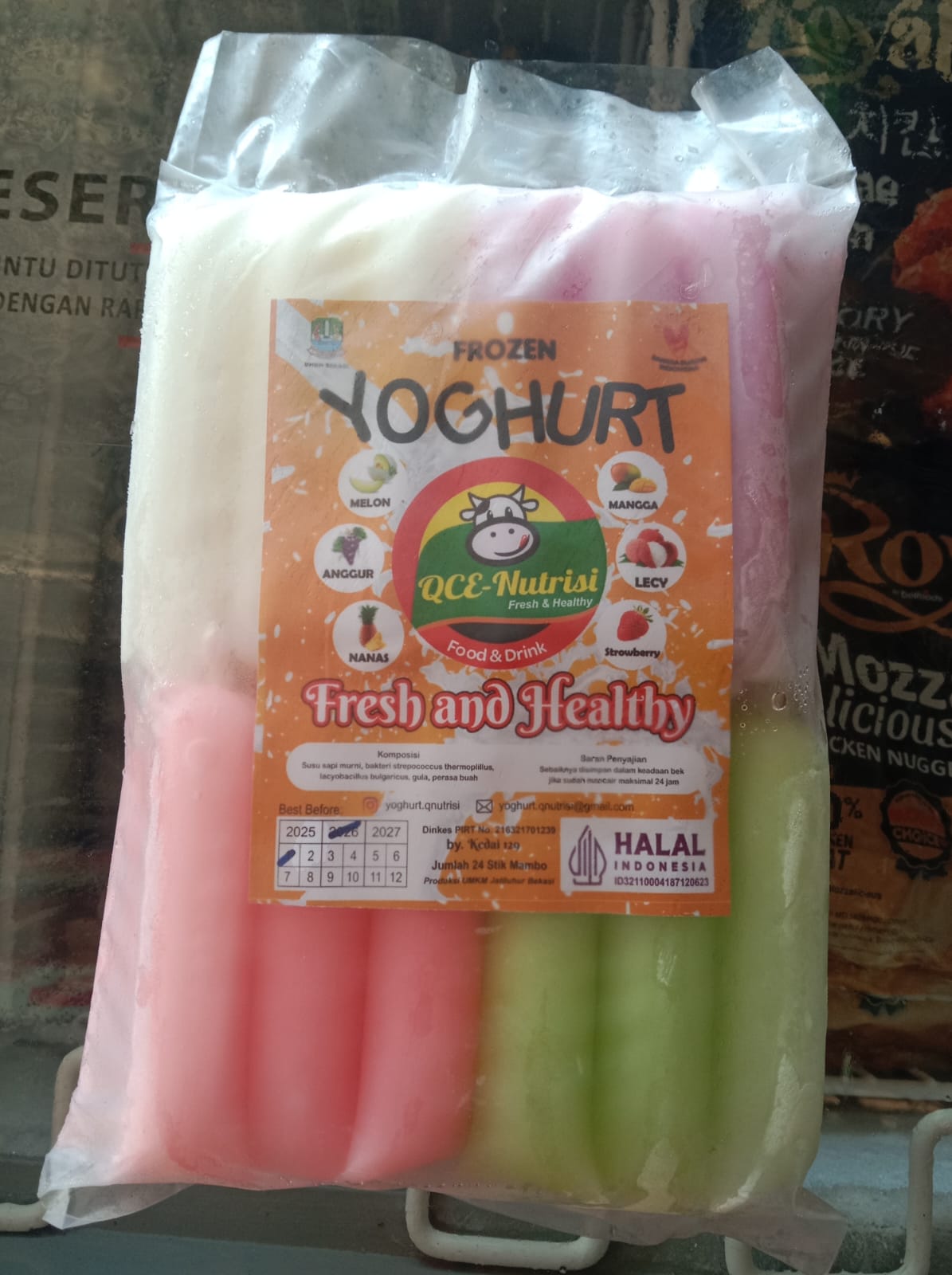 Es Yogurt Stick Mambo Isi 24 Pcs Q-Nutrisi