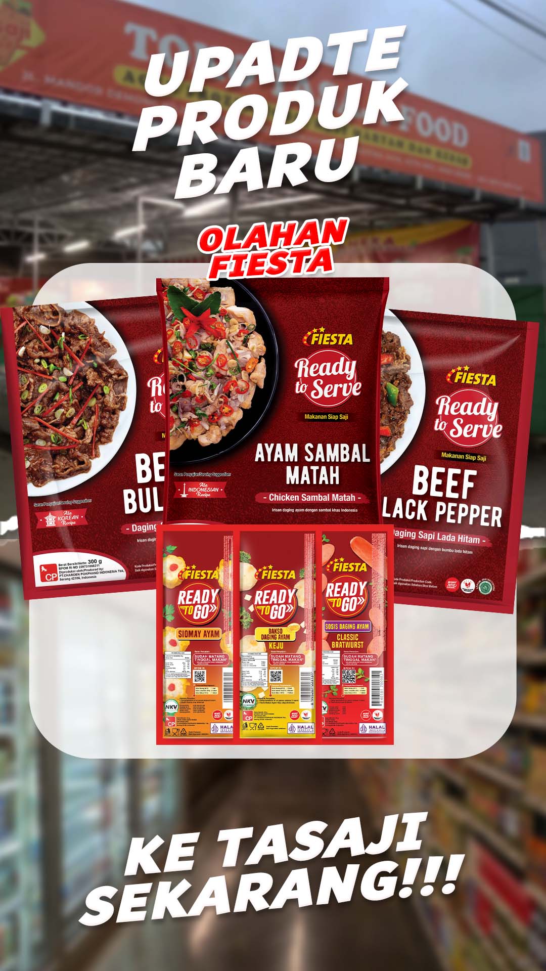 Fiesta Ayam Sambal Matah 300 Gram Ready To Serve