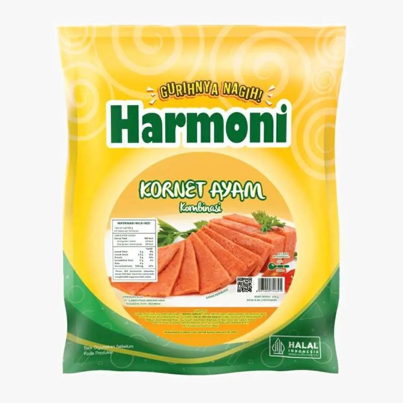 Harmoni Kornet Ayam 400 Gram Frozen Food