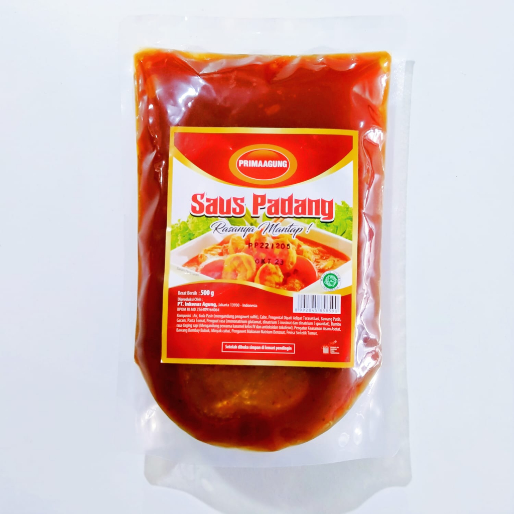 Prima Agung Saus Padang 500 Gram Rasanya Mantap