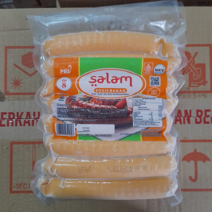 SALAM Sosis Bakar Jumbo Isi 8 Pcs
