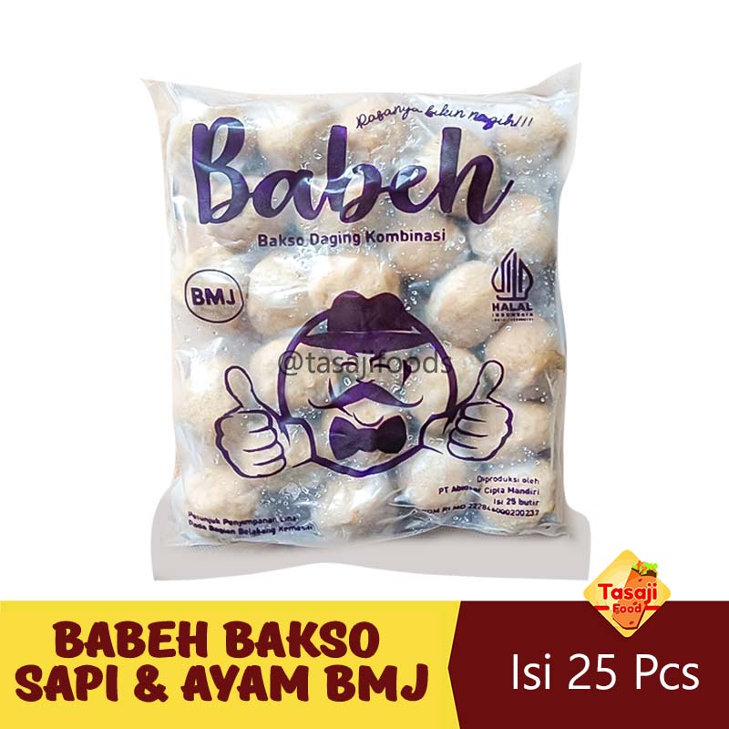 Babeh Bakso Sapi & Ayam BMJ Isi 25 Pcs