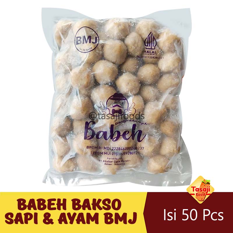 Babeh Bakso Sapi & Ayam BMJ Isi 50 Pcs