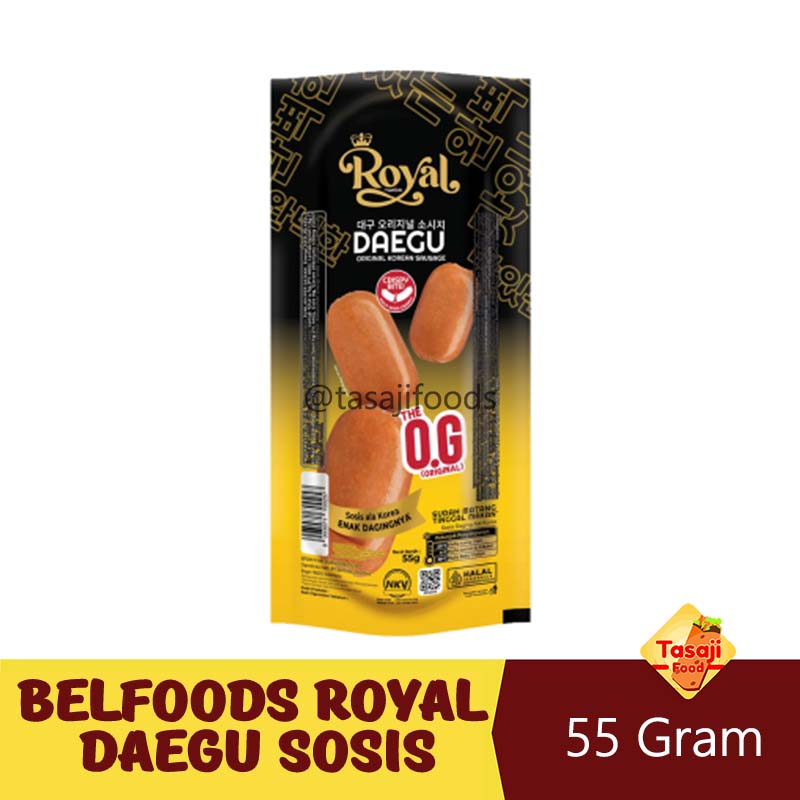 Belfoods Royal Daegu Sosis Original 55 gr Cocktail