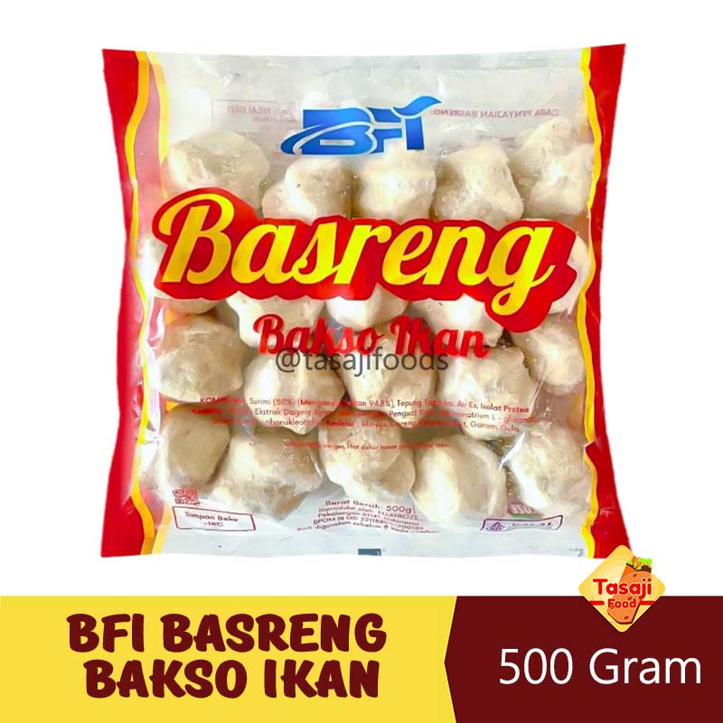 BFI Basreng Bakso Ikan 500 Gram Olahan Ikan