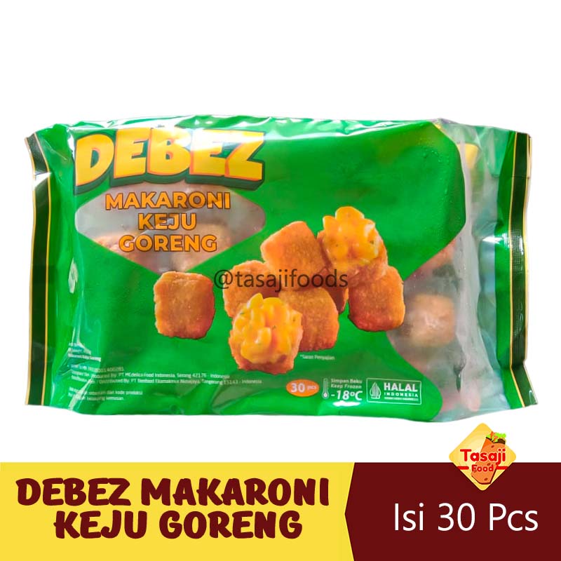 Debez Makaroni Keju Goreng Isi 30 Pcs Mac & Cheese Frozen