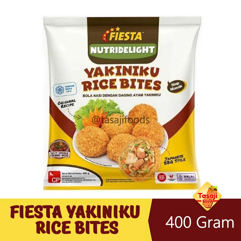 Fiesta Yakiniku Rice Bites 400 Gram Bola Nasi Ayam Yakiniku
