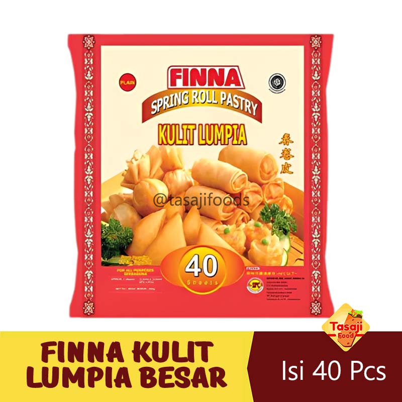 Finna Kulit Lumpia Besar Isi 40 Pcs Spring Roll Pastry