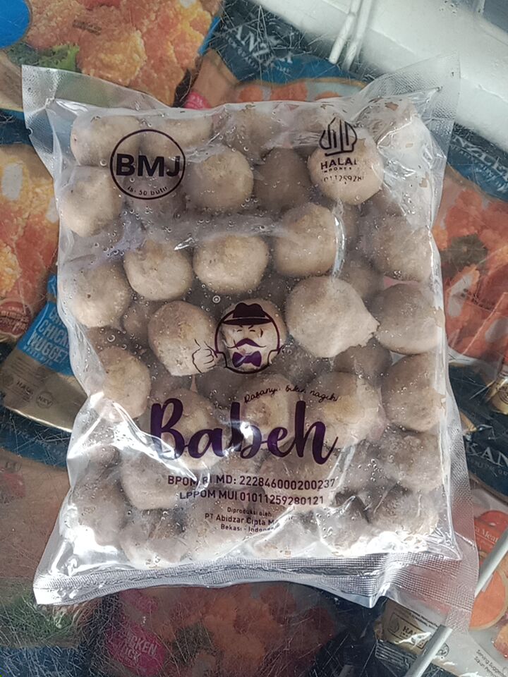 Babeh Bakso Sapi & Ayam BMJ Isi 50 Pcs