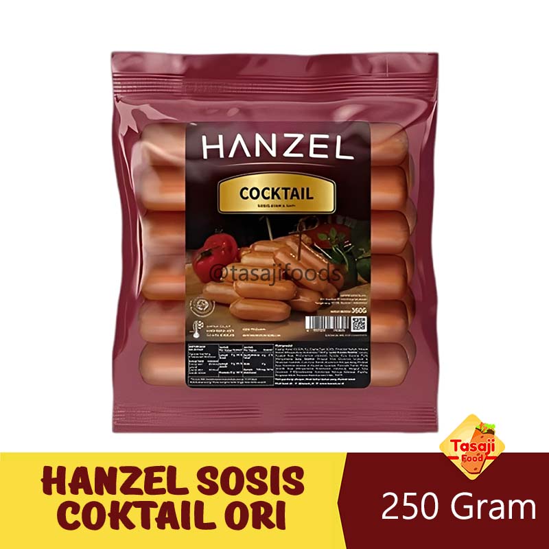 Hanzel Sosis Coktail Sapi & Ayam 250 Gram