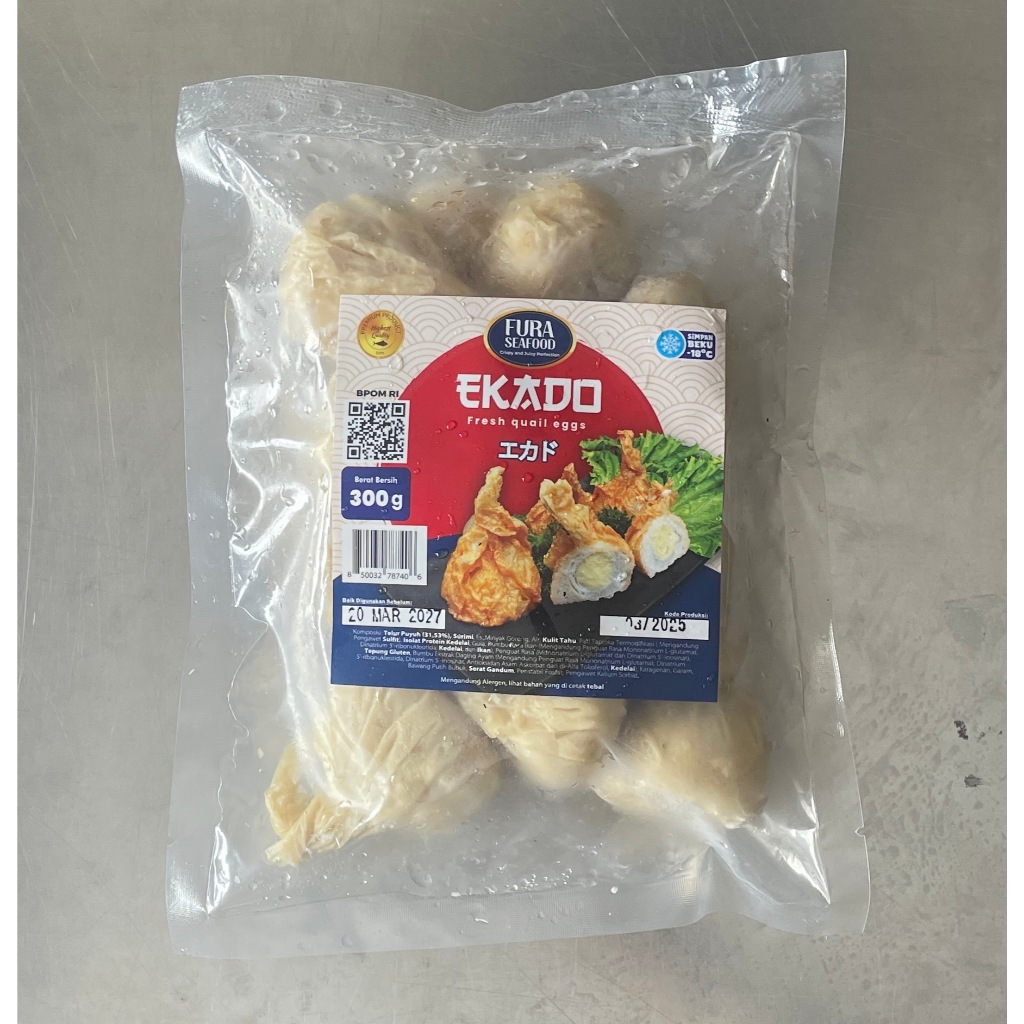 Fura Ekado Seafood 300 Gram Olahan Ikan