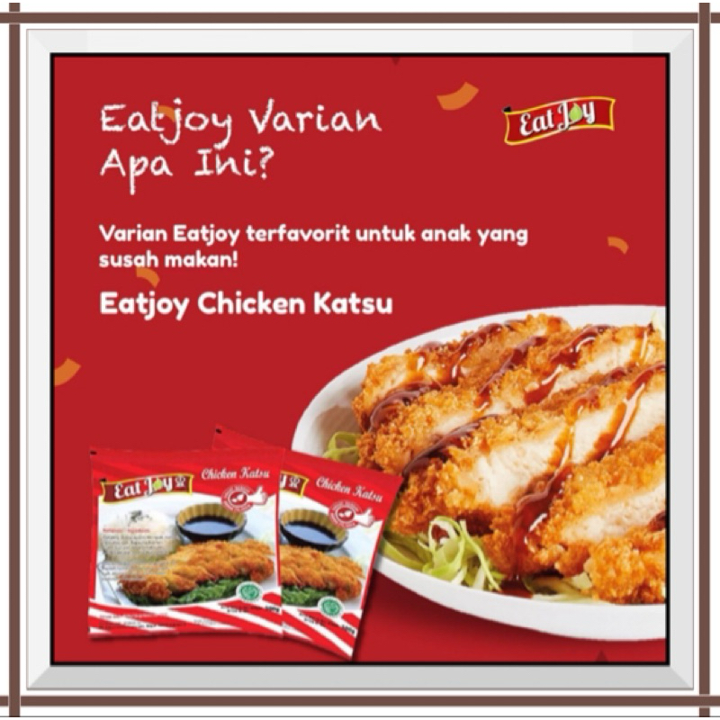 Eat Joy Chicken Katsu 1000 Gram Olahan Ayam