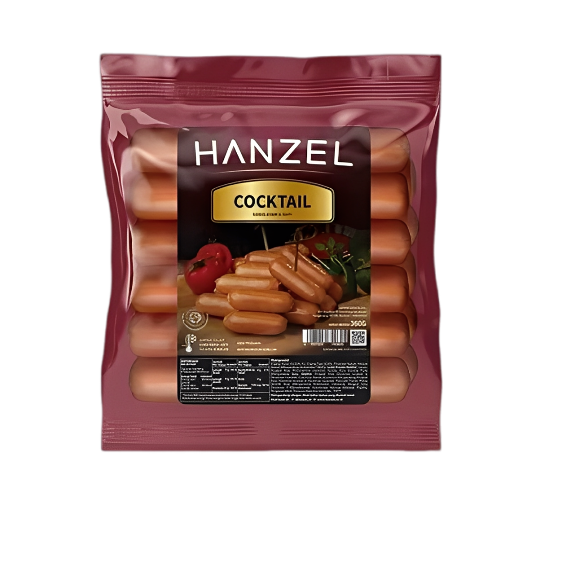 Hanzel Sosis Coktail Sapi & Ayam 250 Gram