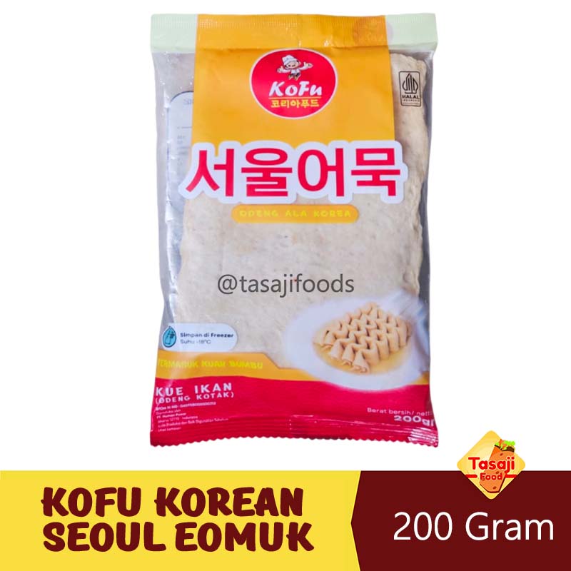 Kofu Korean Seoul Eomuk 200 Gram Odeng