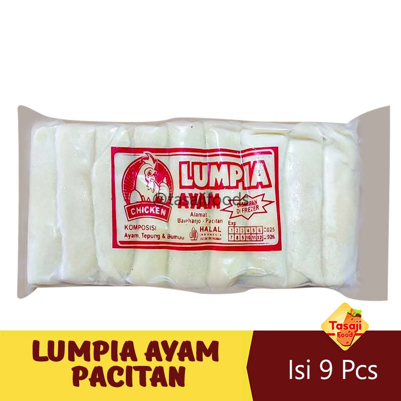 Lumpia Ayam Pacitan Frozen Isi 9 Pcs
