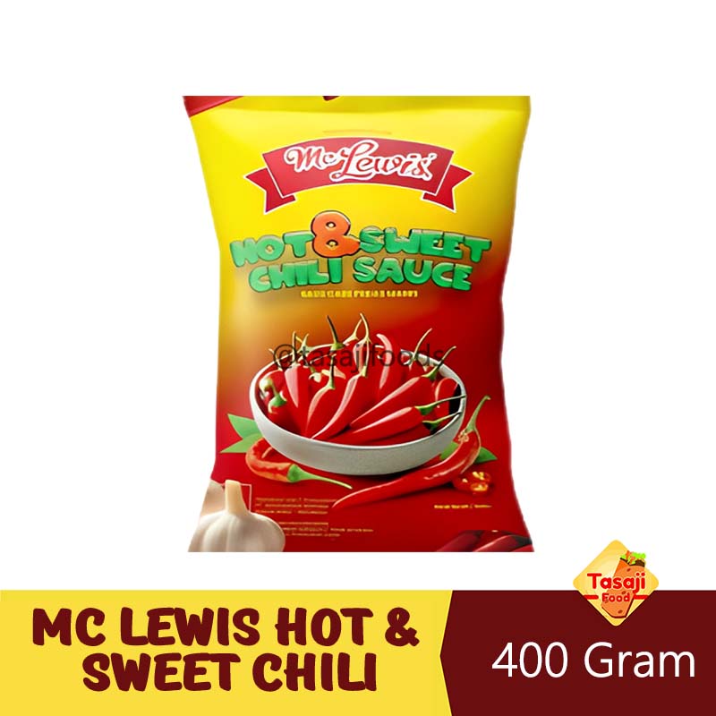 MC Lewis Hot and Sweet Chili Sauce 400 Gram