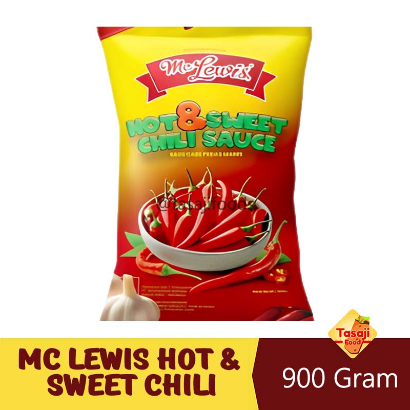 MC Lewis Hot and Sweet Chili Sauce 900 Gram
