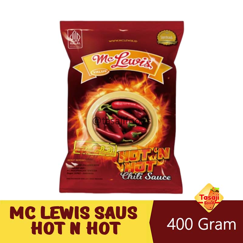 Mc Lewis Saus Hot N Hot 400 Gram Chilli Sauce