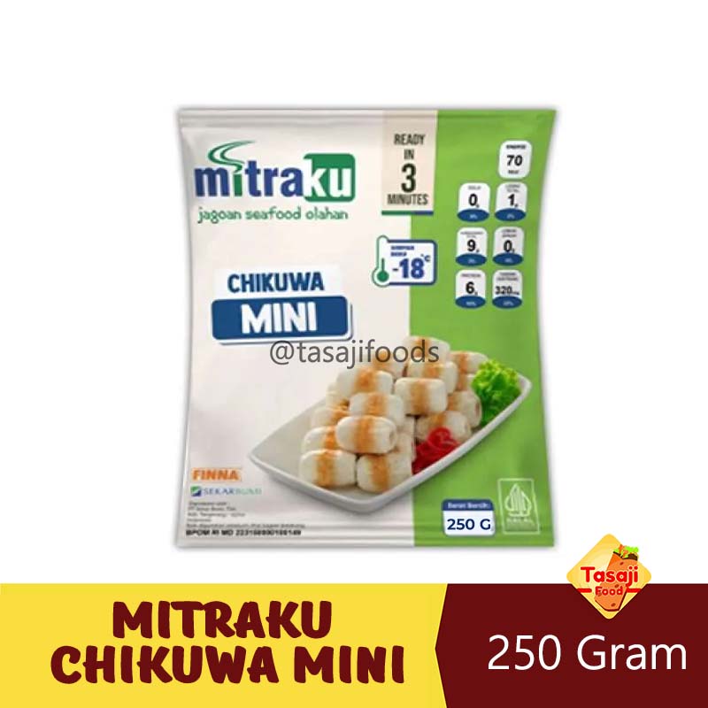 Mitraku Chikuwa Mini 250 Gram Olahan Ikan