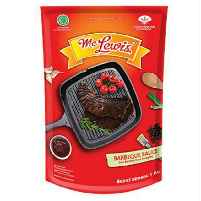 Mc Lewis Barbeque Sauce 1 Kg Saus BBQ