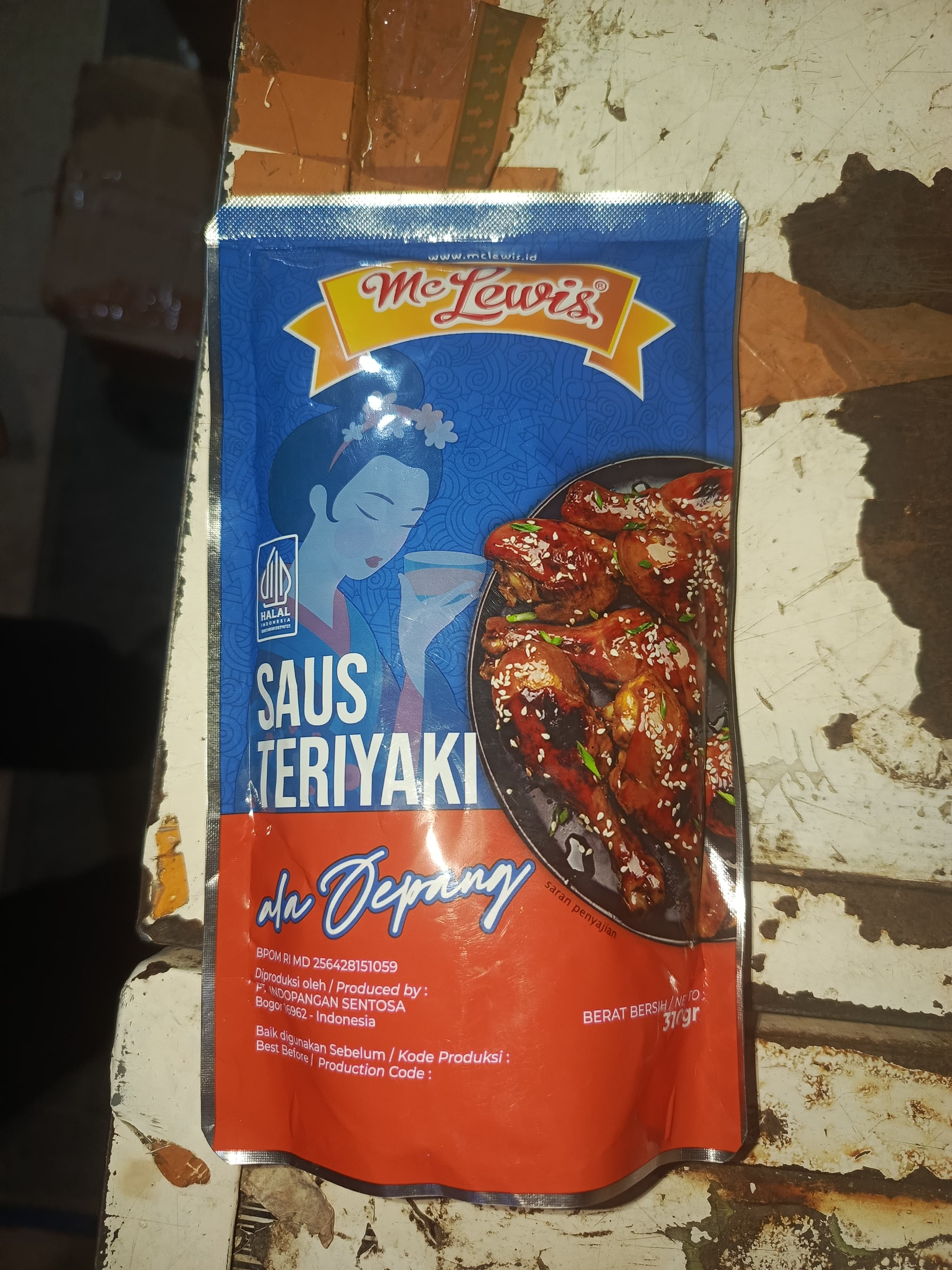 Mc Lewis Saus Teriyaki Ala Jepang 310 Gram